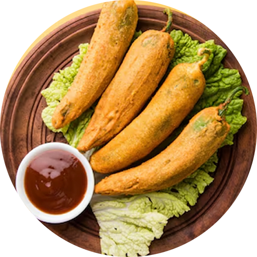 Mirchi Pakora <span style="font-family: 'Nunito', sans-serif">(Each)</span> 