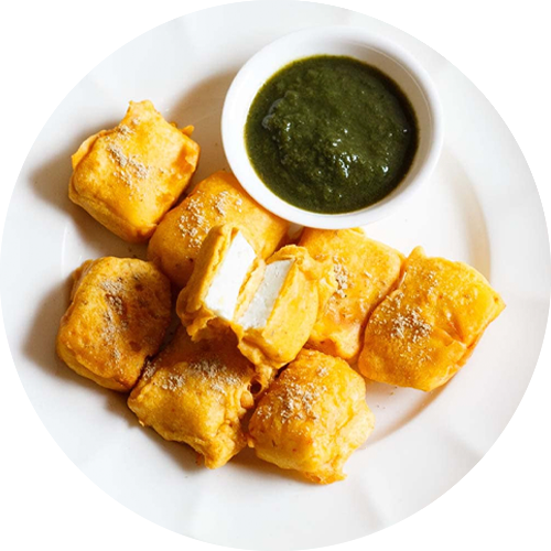 Paneer Pakora <span style="font-family: 'Nunito', sans-serif">(4 Pcs)</span> 