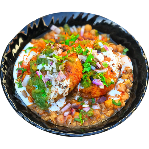 Aloo Tikki Chaat  <span style="font-family: 'Nunito', sans-serif"> </span> 